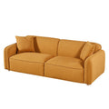 High - end fashion indoor sofa High rebound memory sponge comfortable two - color three - person sofa - Direct Wicker