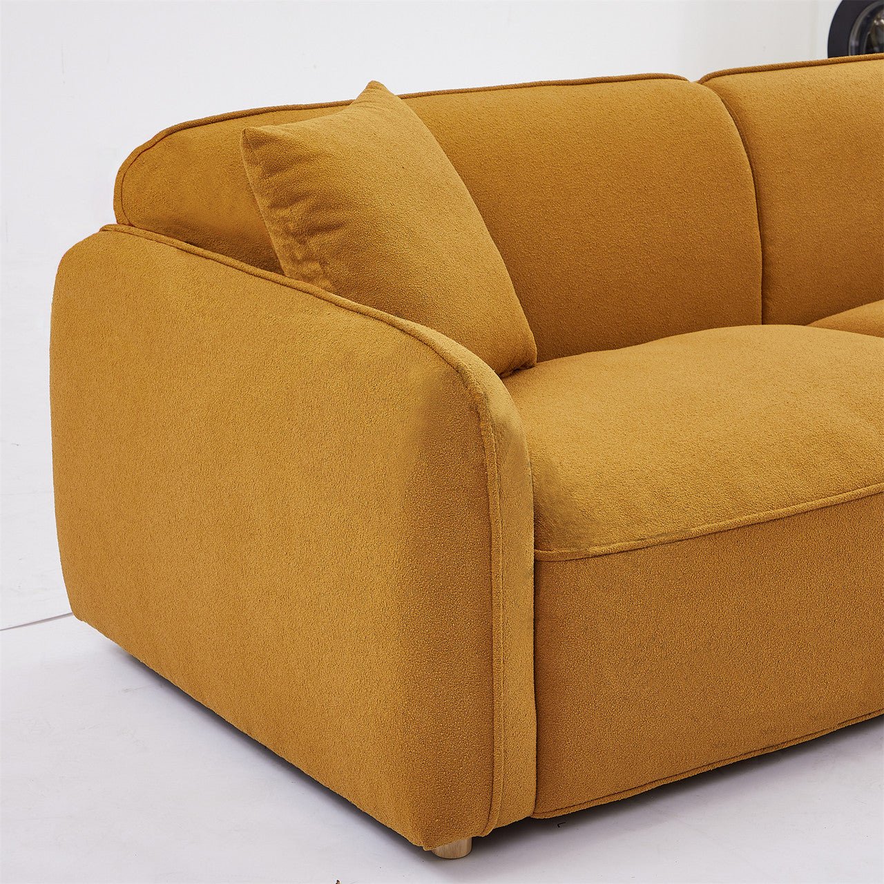 High - end fashion indoor sofa High rebound memory sponge comfortable two - color three - person sofa - Direct Wicker