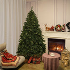 High quality artificial snow flocked Christmas tree 5/6/7 ft LED Pre - Lit Christmas trees (PAT - 002) - Direct Wicker