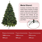 High quality artificial snow flocked Christmas tree 5/6/7 ft LED Pre - Lit Christmas trees (PAT - 002) - Direct Wicker