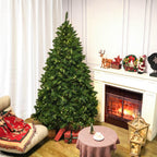 High quality artificial snow flocked Christmas tree 5/6/7 ft LED Pre - Lit Christmas trees (PAT - 002) - Direct Wicker