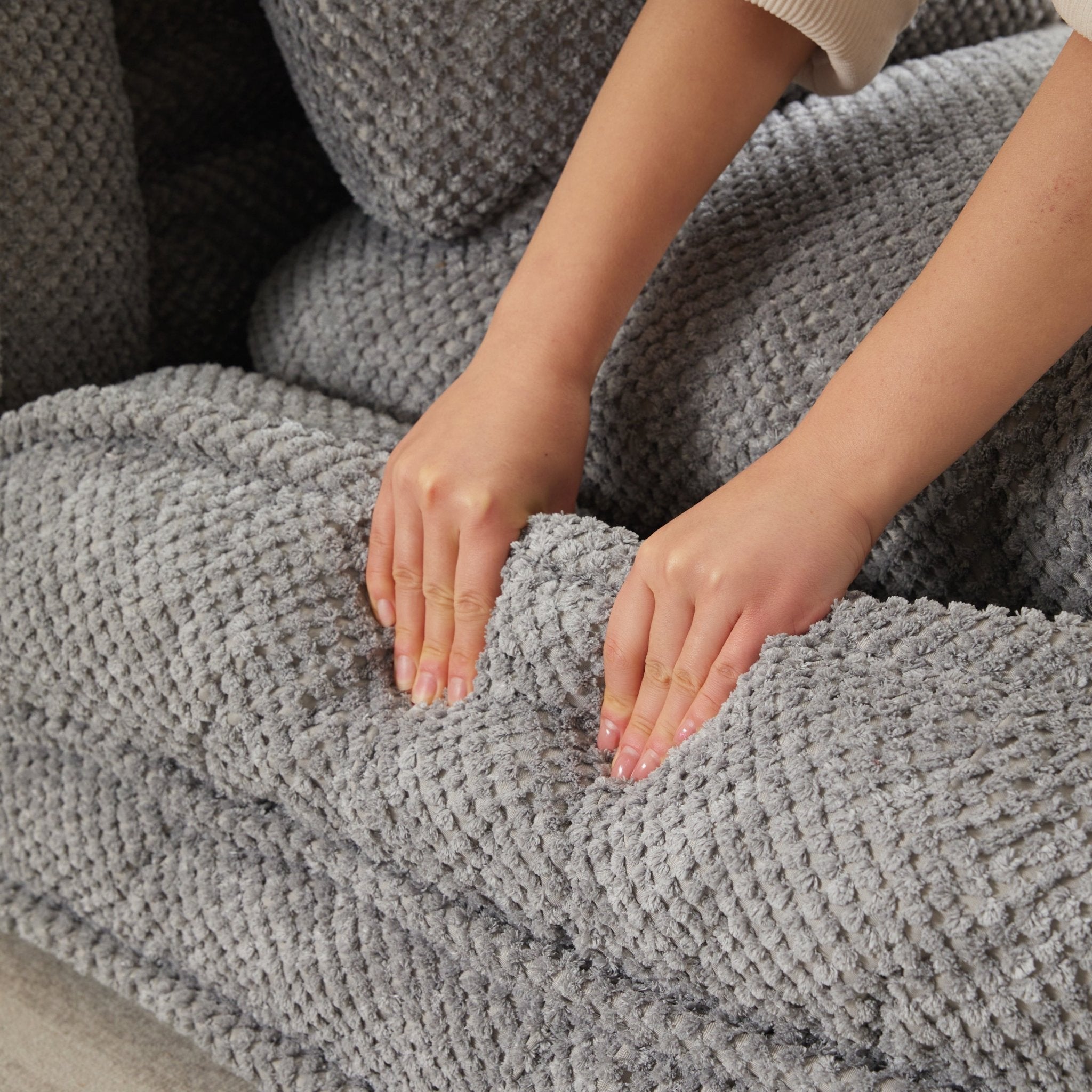 Human Dog Bed ,Lazy Sofa Couch, 5 Adjustable Position (W1628P146711) - Direct Wicker
