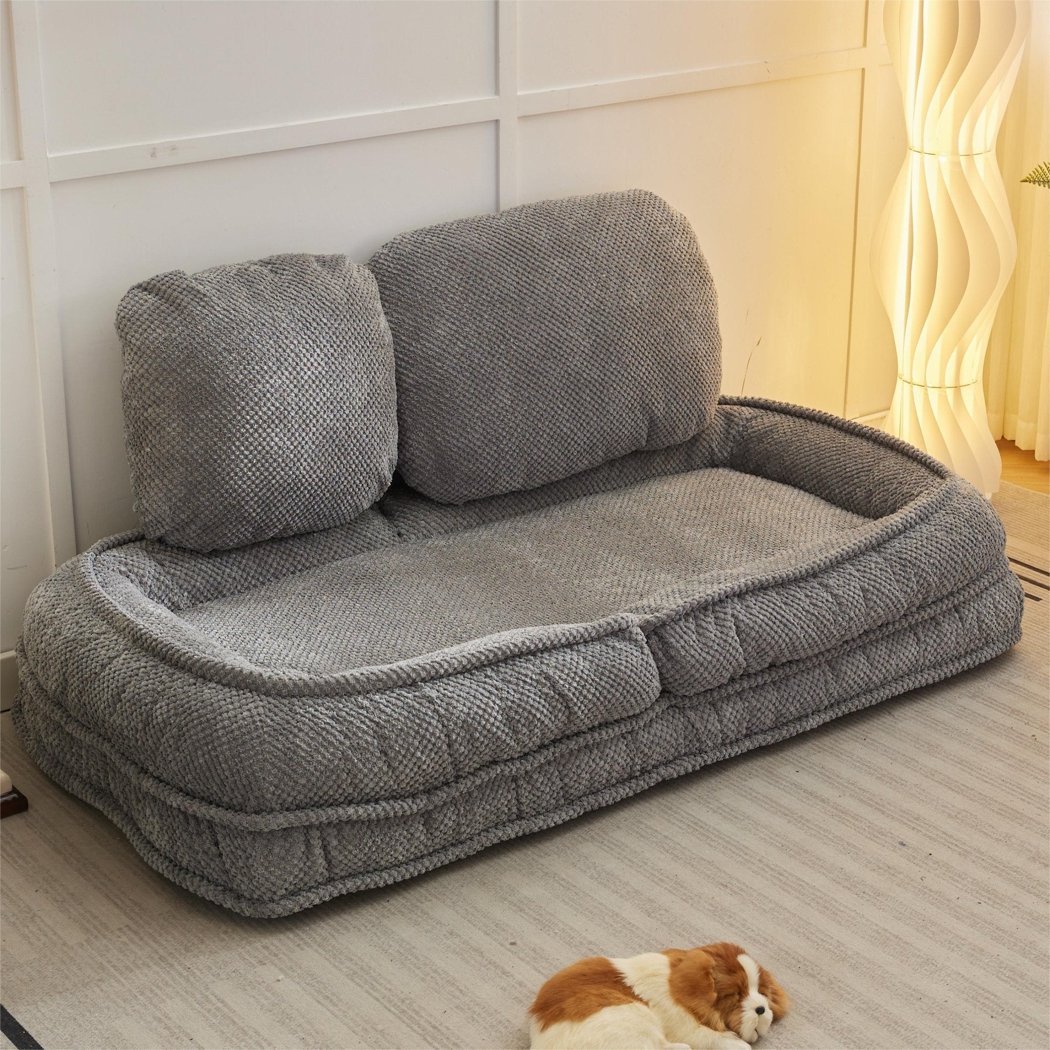 Human Dog Bed ,Lazy Sofa Couch, 5 Adjustable Position (W1628P146711) - Direct Wicker