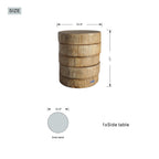 Imitated Wood Waterproof Fashion Side Coffee Table (PAT - 2463ST) - Direct Wicker