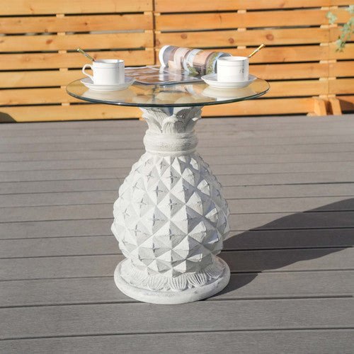 Indoor & Outdoor Glass Table (DW - ST056) - Direct Wicker