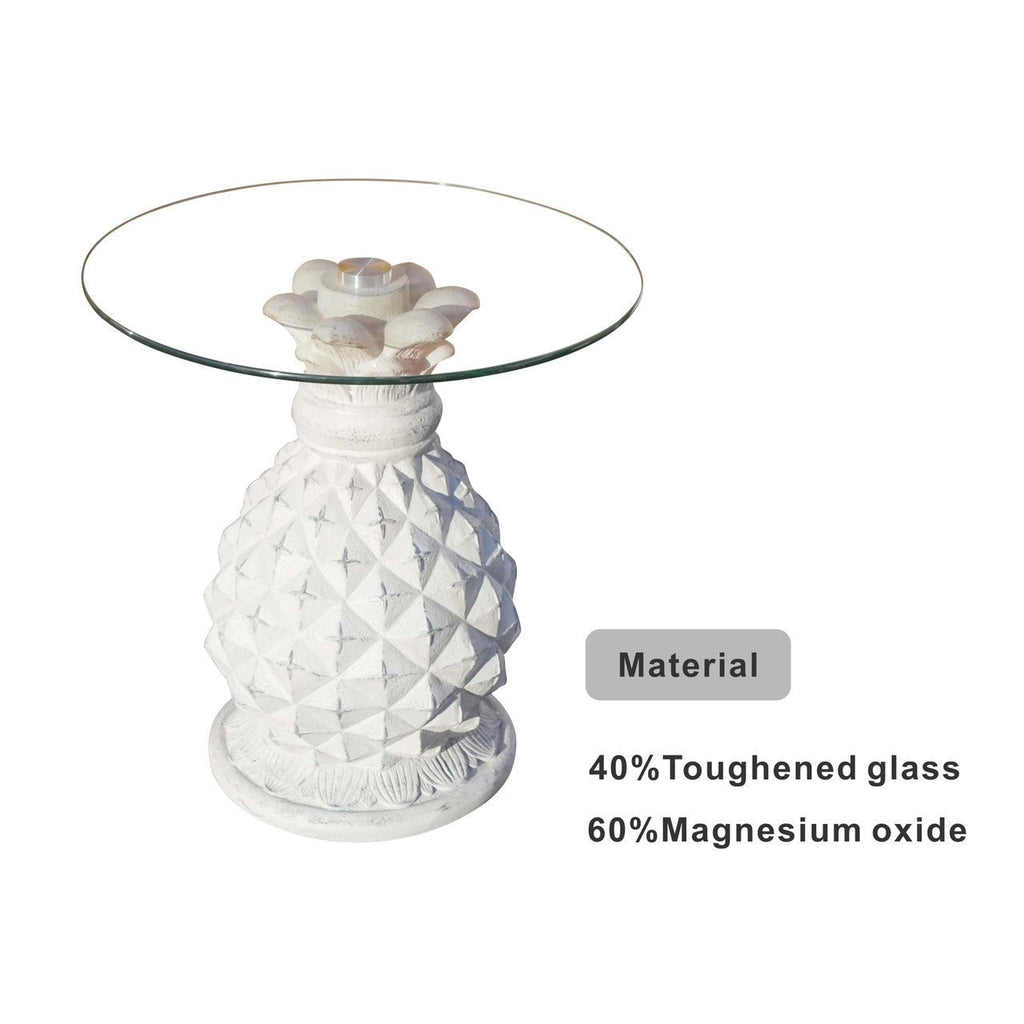 Indoor & Outdoor Glass Table (DW - ST056) - Direct Wicker