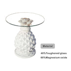Indoor & Outdoor Glass Table (DW - ST056) - Direct Wicker