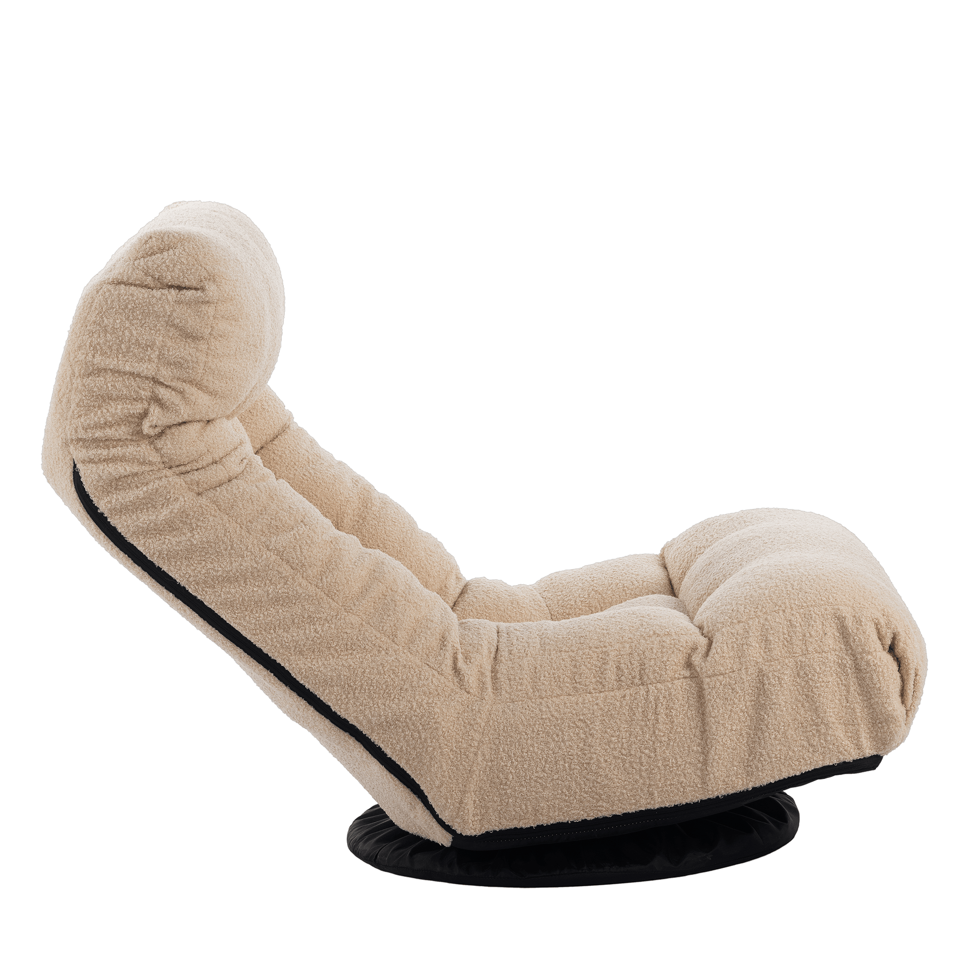 Japanese Style Single Reclining Sofa Chair with Adjustable Features - Direct Wicker