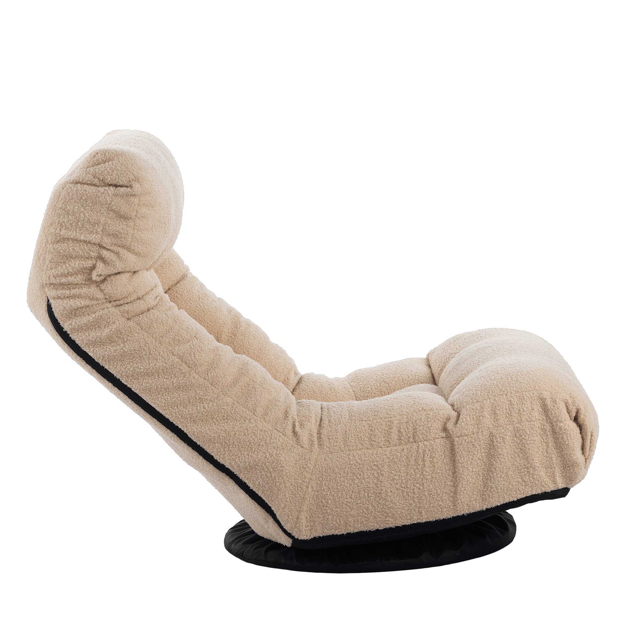 Japanese Style Single Reclining Sofa Chair with Adjustable Features - Direct Wicker