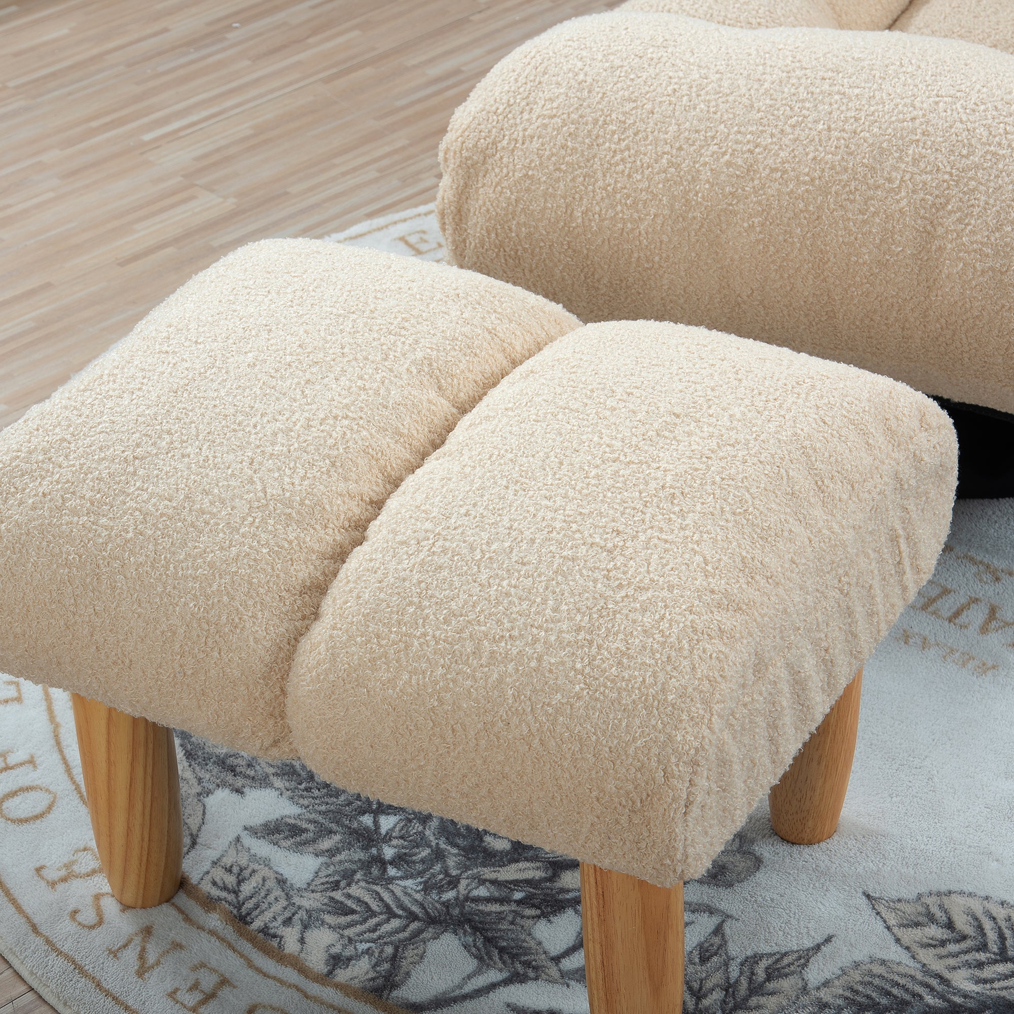 Japanese Style Single Reclining Sofa Chair with Adjustable Features - Direct Wicker