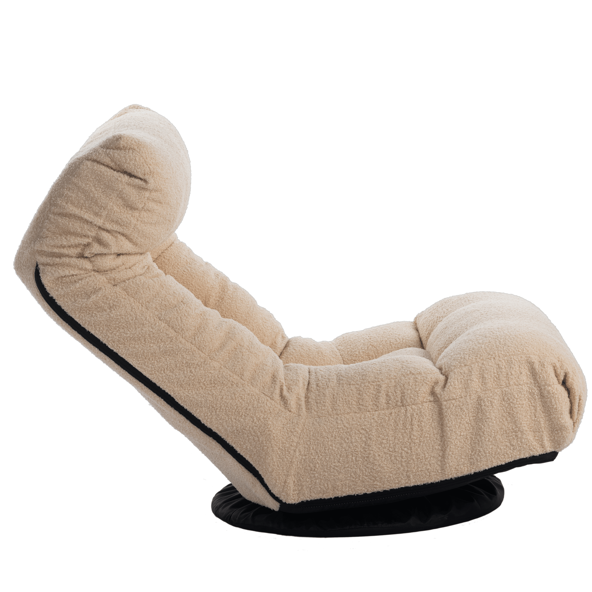 Japanese Style Single Reclining Sofa Chair with Adjustable Features - Direct Wicker