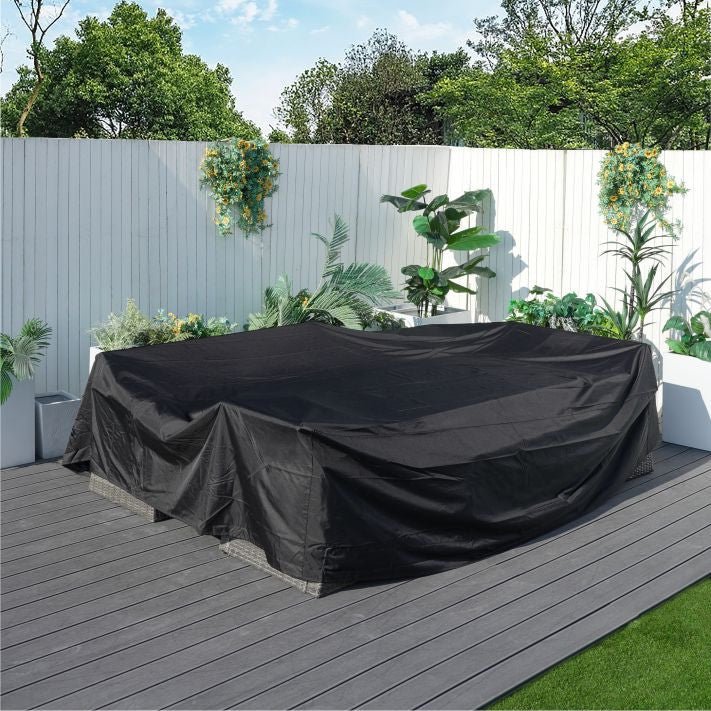 Large Square Outdoor Furniture Rain Cover (RC-1120) - Direct Wicker
