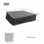 Large Square Outdoor Furniture Rain Cover (RC-1120) - Direct Wicker