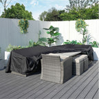Large Square Outdoor Furniture Rain Cover (RC-1120) - Direct Wicker