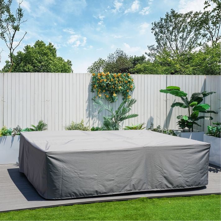 Large Square Outdoor Furniture Rain Cover (RC-1120) - Direct Wicker