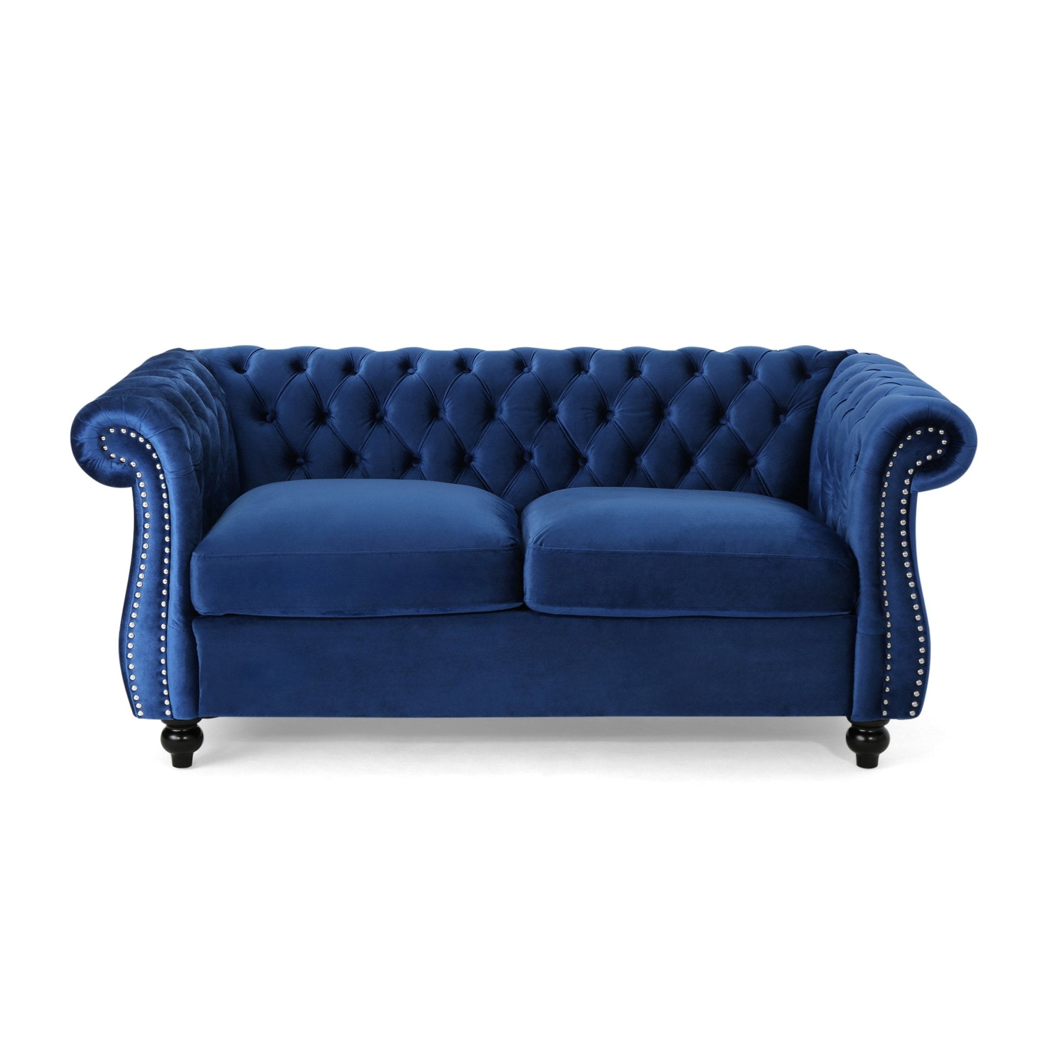 LOVESEAT SOFA (63045.00NVLTNBLU) - Direct Wicker
