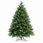Lush Full Green Artificial Christmas Tree - Realistic Xmas Tree for Festive Home Decoration, 7ft/8ft/9ft - Direct Wicker