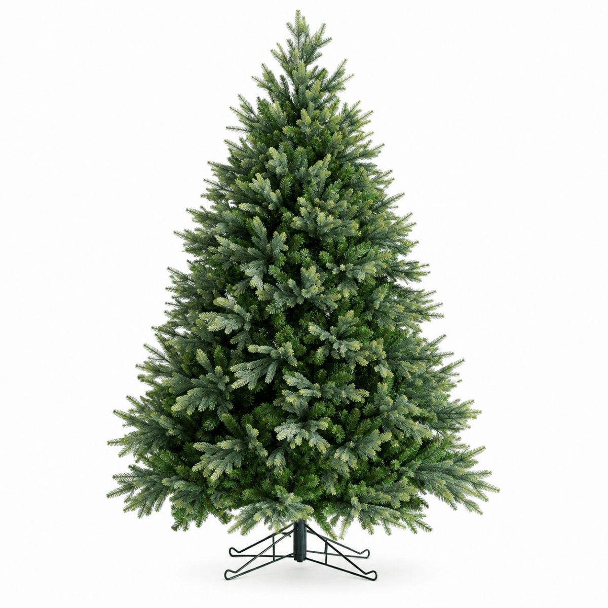 Lush Full Green Artificial Christmas Tree - Realistic Xmas Tree for Festive Home Decoration, 7ft/8ft/9ft - Direct Wicker
