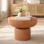Magnesium Oxide MgO Indoor & Outdoor Side Table (PAD-2629ST-BR) - Direct Wicker