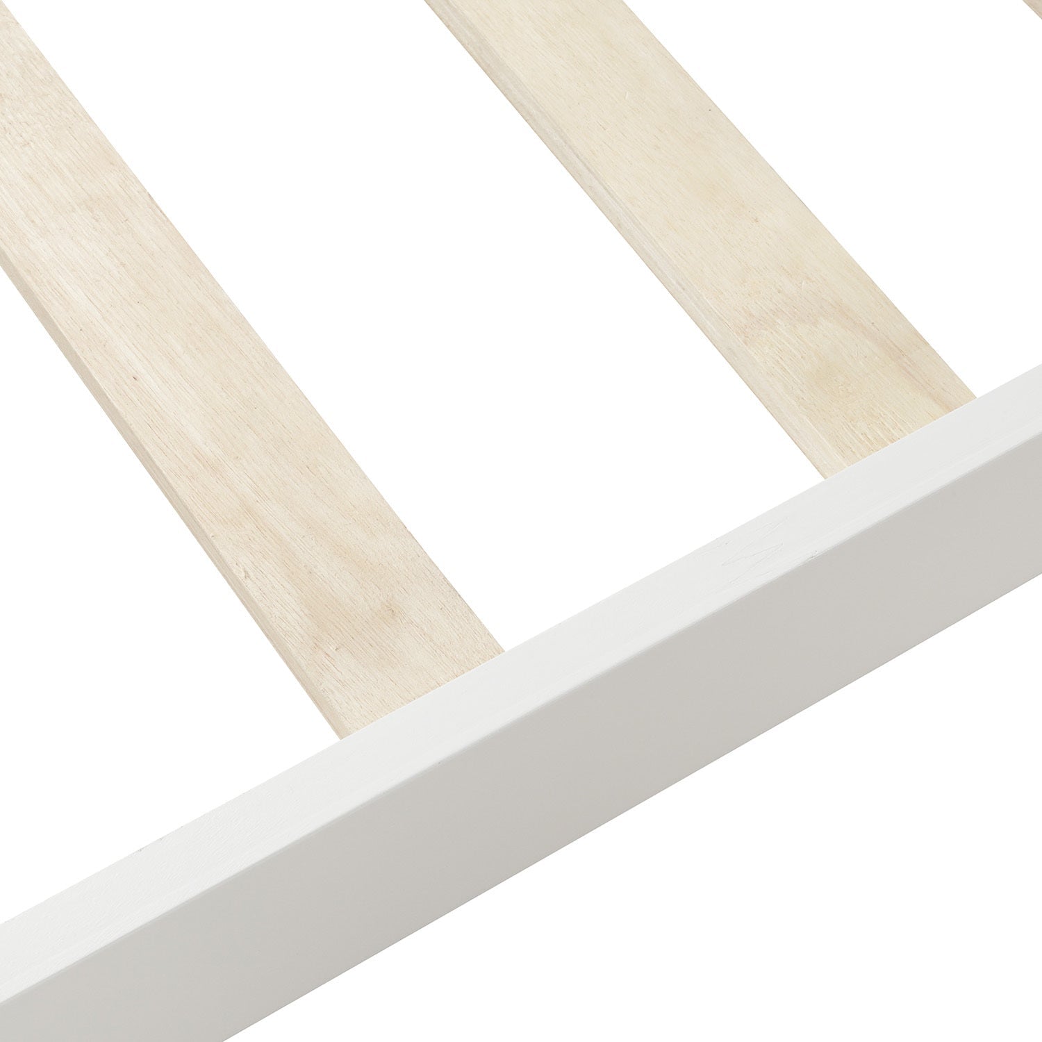 Minimalist Wood Platform Bed Twin Mattress Foundation (WF192439AAK) - Direct Wicker