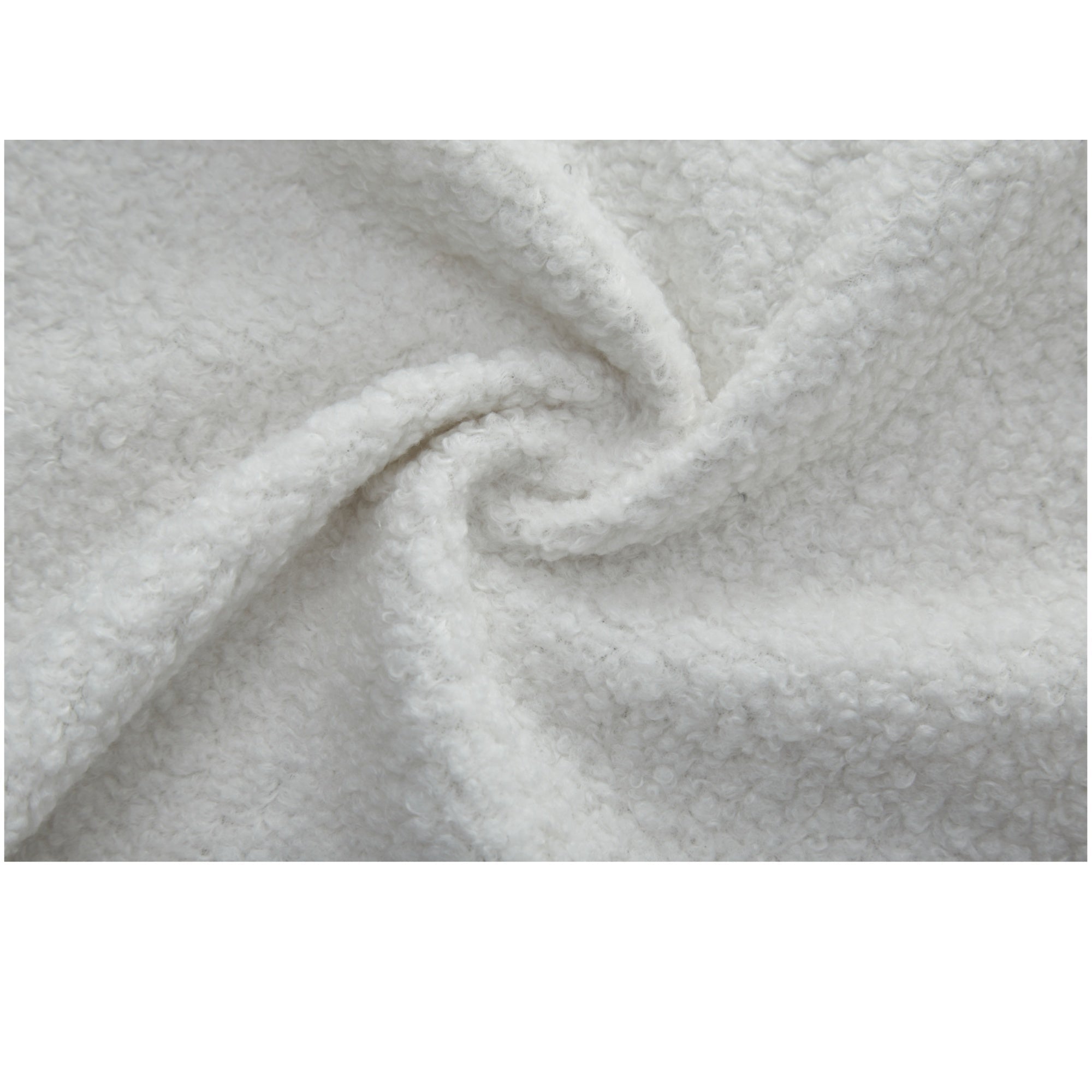 Modern Floor Sofa with 2 Pillows, Convertible Teddy Fabric Foam Filled Sleeper Sofa Bed (W1885P272259) - Direct Wicker