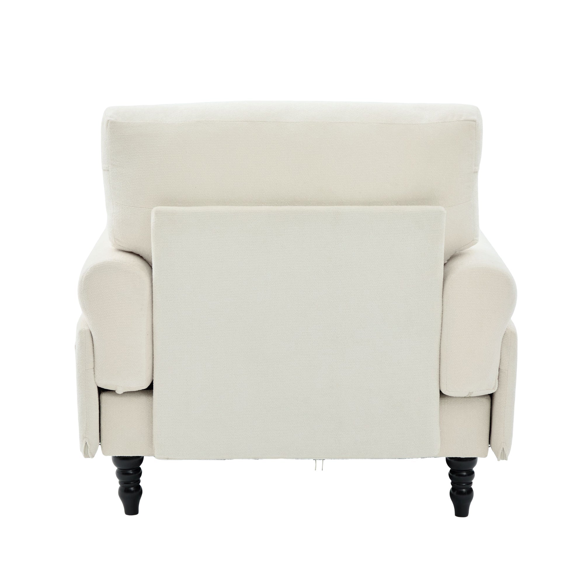 Modern Minimalist Chenille Fabric Chaise Lounge Recliner Single Sofa (W395P371331) - Direct Wicker