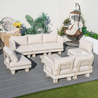 Monterey Modular 7 - Seater Sofa Set (PAS - 2510 - 7S - SET) - Direct Wicker