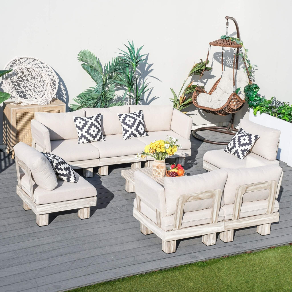 Monterey Modular 7 - Seater Sofa Set (PAS - 2510 - 7S - SET) - Direct Wicker