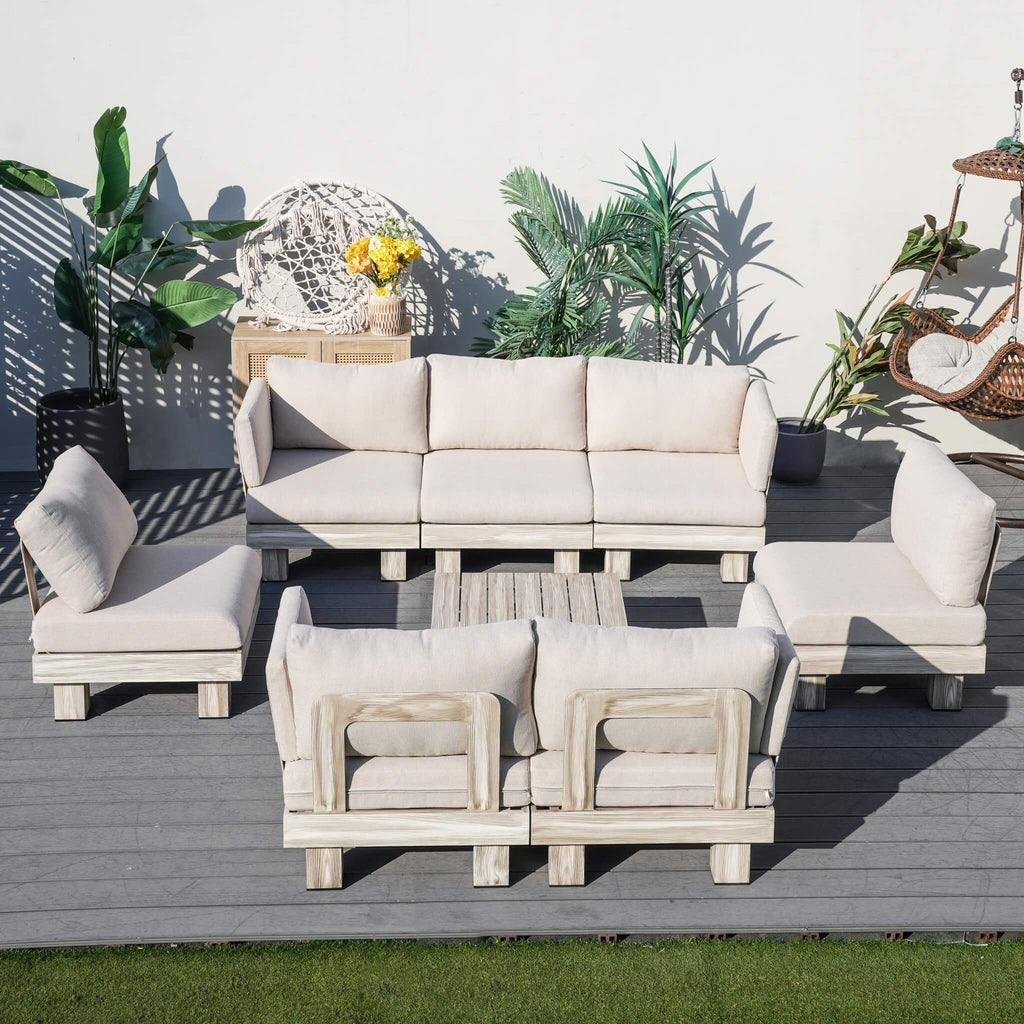 Monterey Modular 7 - Seater Sofa Set (PAS - 2510 - 7S - SET) - Direct Wicker
