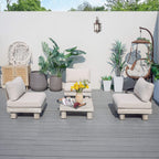 Monterey Modular Armless 3 - Seat Sofa Set (PAS - 2510 - 3S - Armless - SET) - Direct Wicker