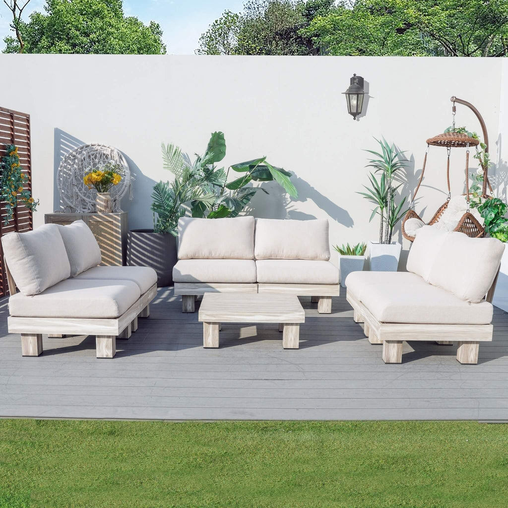 Monterey Modular Armless 6 - Seater Sofa Set (PAS - 2510 - 6S - Armless - SET) - Direct Wicker