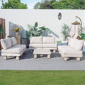 Monterey Modular Armless 6 - Seater Sofa Set (PAS - 2510 - 6S - Armless - SET) - Direct Wicker