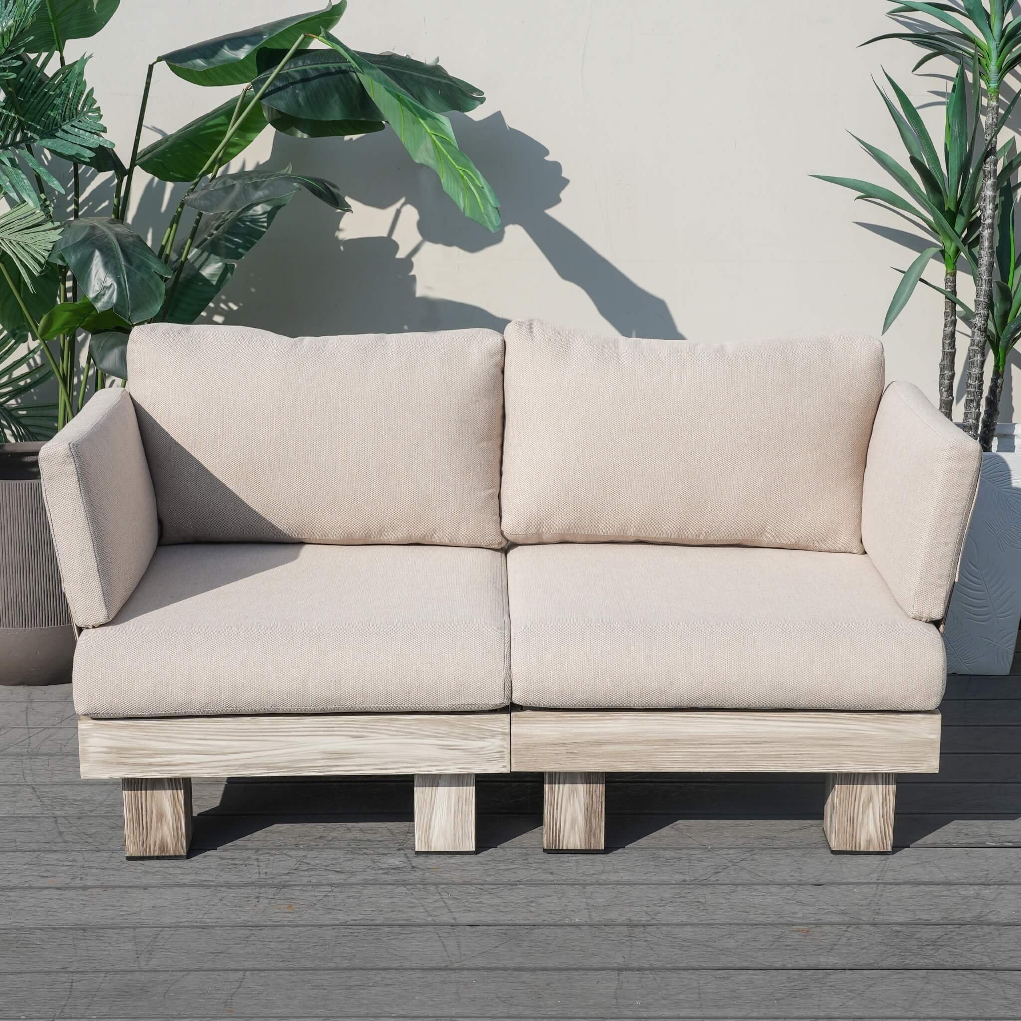 Monterey Modular Collection Sofas and Coffee Table (PAS - 2510 - Sofas&Table) - Direct Wicker