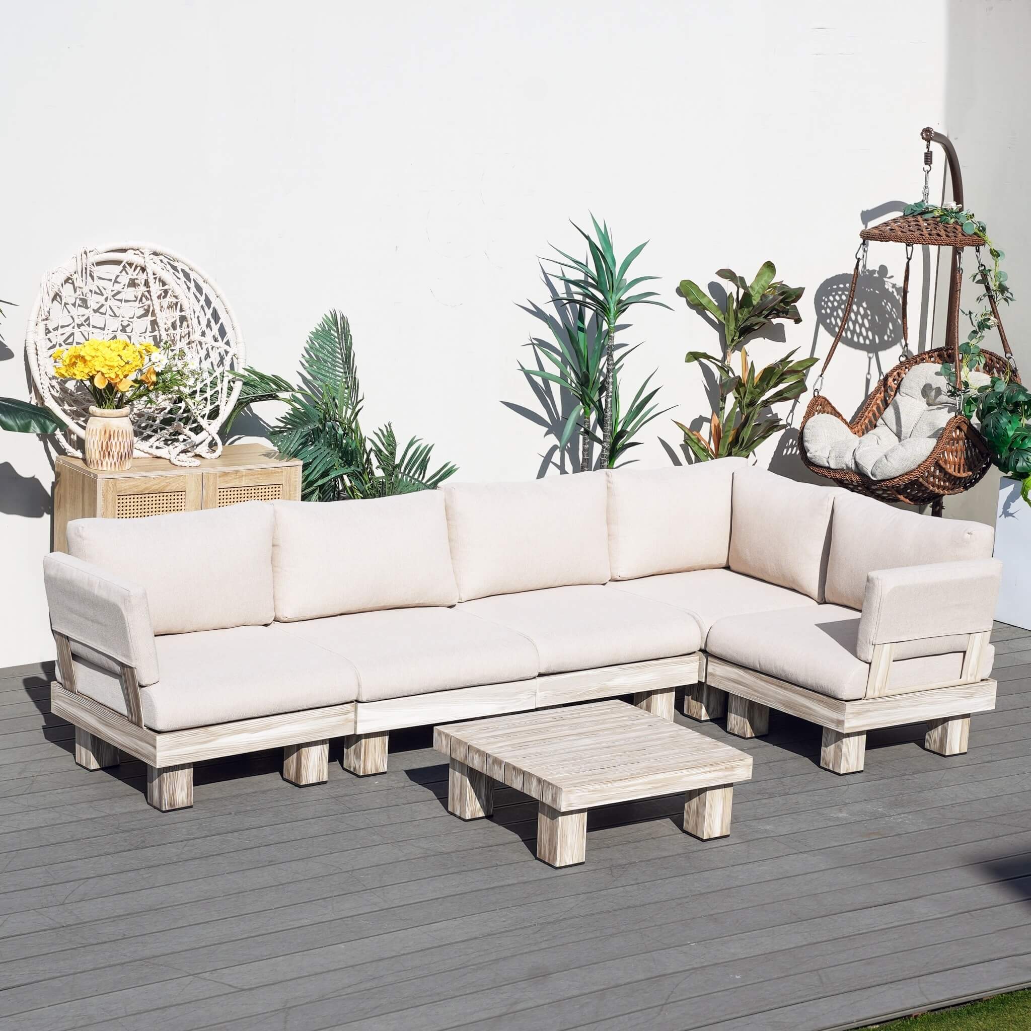 Monterey Modular L3 Corner Sofa Set (PAS - 2510 - L3 - SET) - Direct Wicker