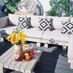 Monterey Modular L4 Corner Sofa Set (PAS - 2510 - L4 - SET) - Direct Wicker