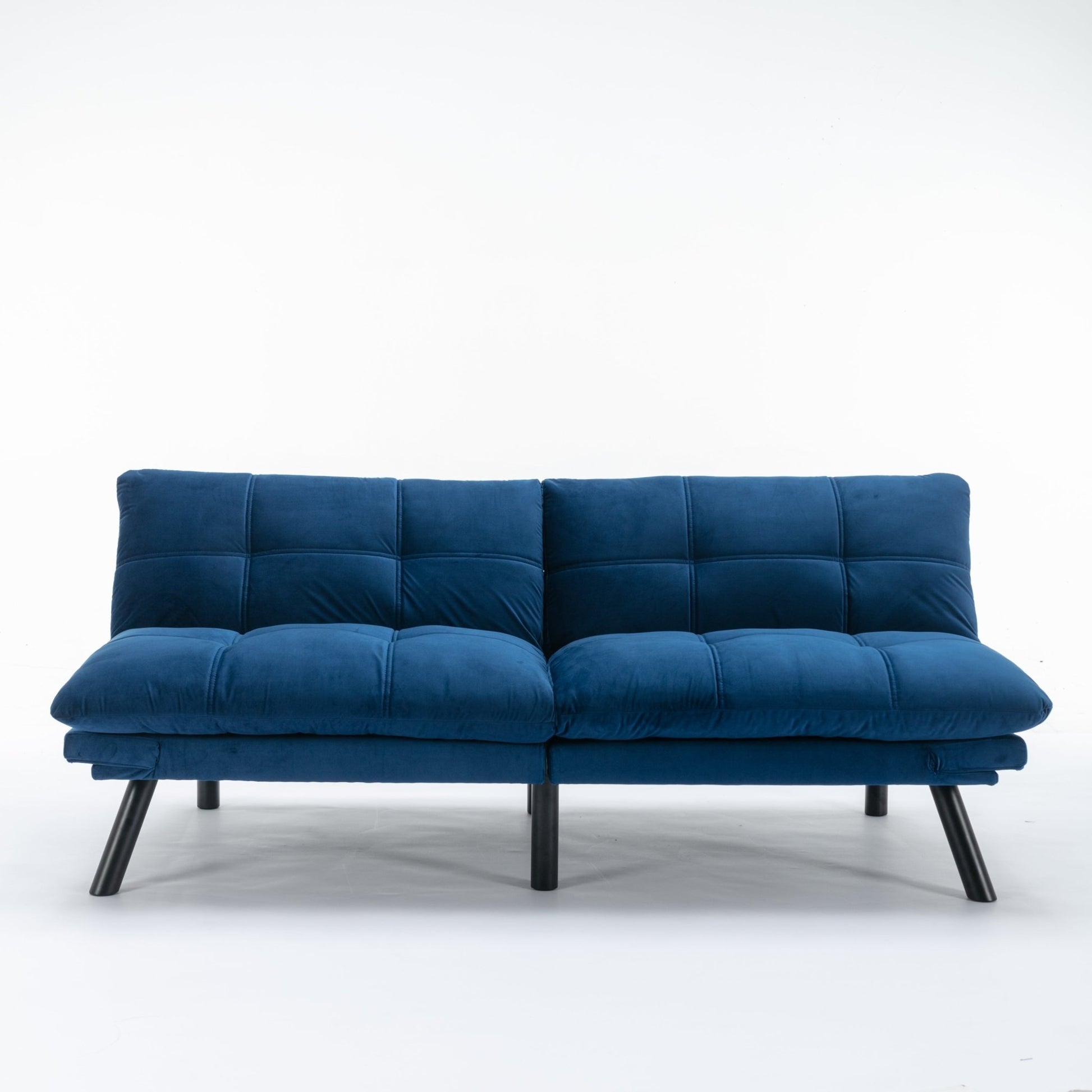 Navy Blue Convertible Folding Modern sofa Bed (W570124913) - Direct Wicker
