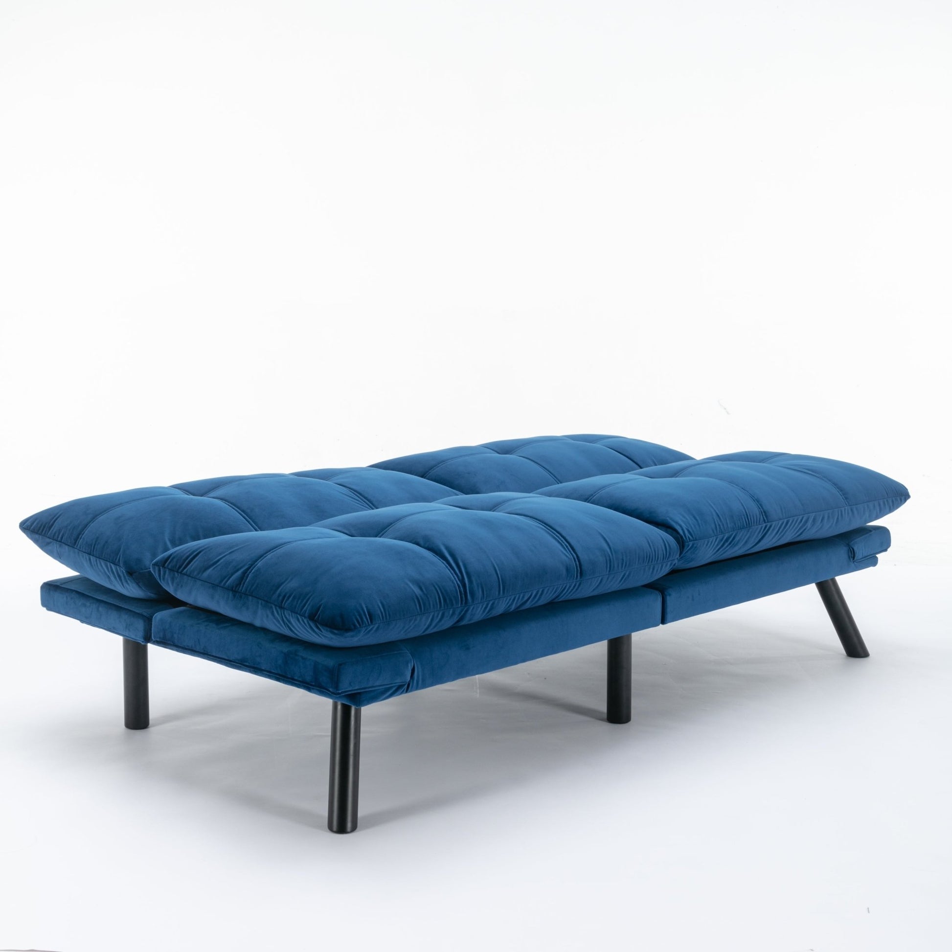 Navy Blue Convertible Folding Modern sofa Bed (W570124913) - Direct Wicker