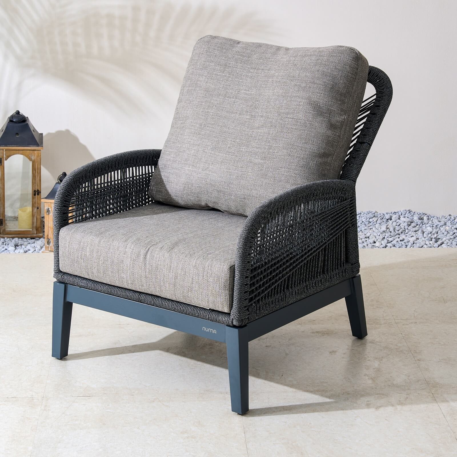 Numa - Style Bellaire 5 - Seater Sofa Set with Coffee Table - Direct Wicker