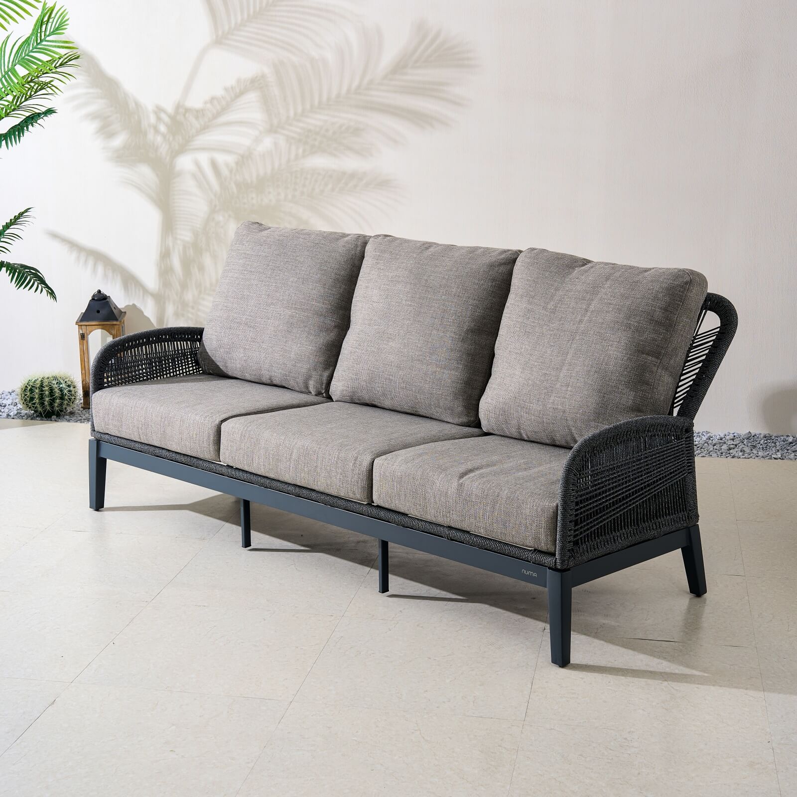 Numa - Style Bellaire 5 - Seater Sofa Set with Coffee Table - Direct Wicker