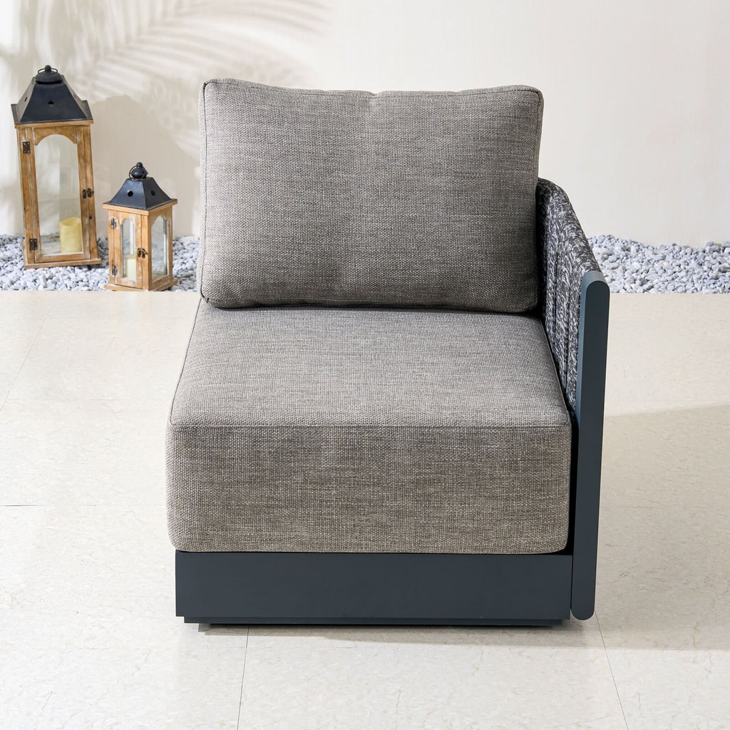 Numa - Style Calma 5 - Seater Sofa Set with Coffee Table (PJS - Calma - 5S - SofaSet+CT - GR - YT) - Direct Wicker