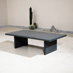 Numa - Style Calma Aluminium Coffee Table (PJD - Calma - A2 - CT - GR - YT) - Direct Wicker
