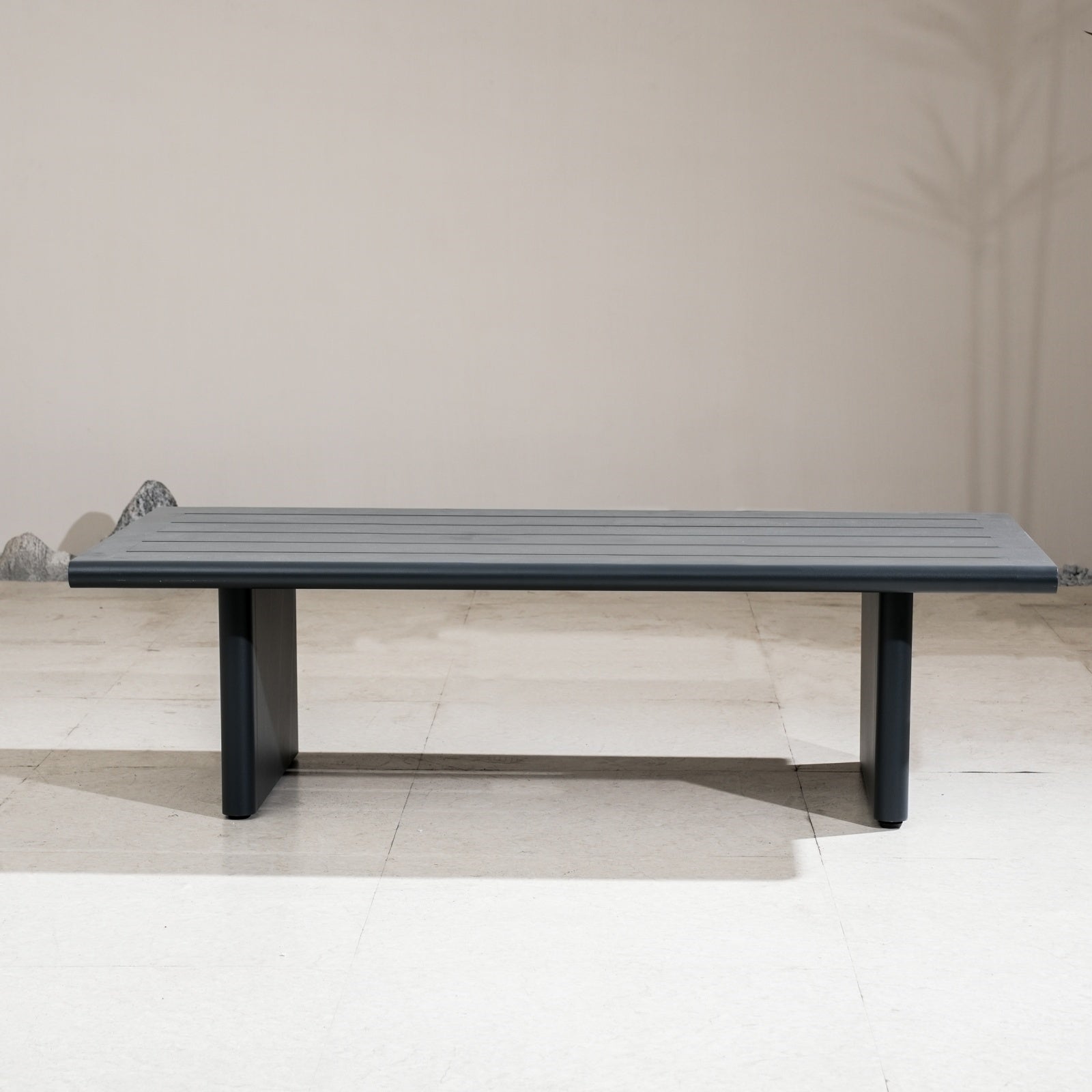 Numa - Style Calma Aluminium Coffee Table (PJD - Calma - A2 - CT - GR - YT) - Direct Wicker