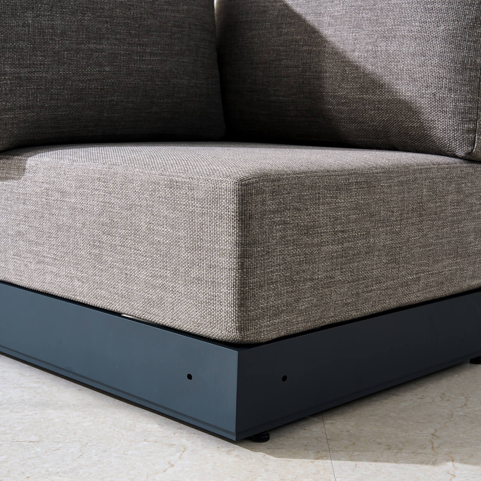 Numa - Style Calma Corner Sofa (PJS - Calma - A2 - CS - GR1 - YT) - Direct Wicker