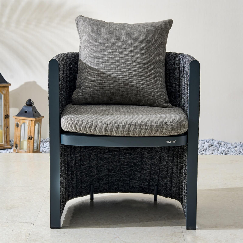 Numa - Style Calma Dining Chair (PJC - Calma - A2 - DC1 - GR1 - YT) - Direct Wicker