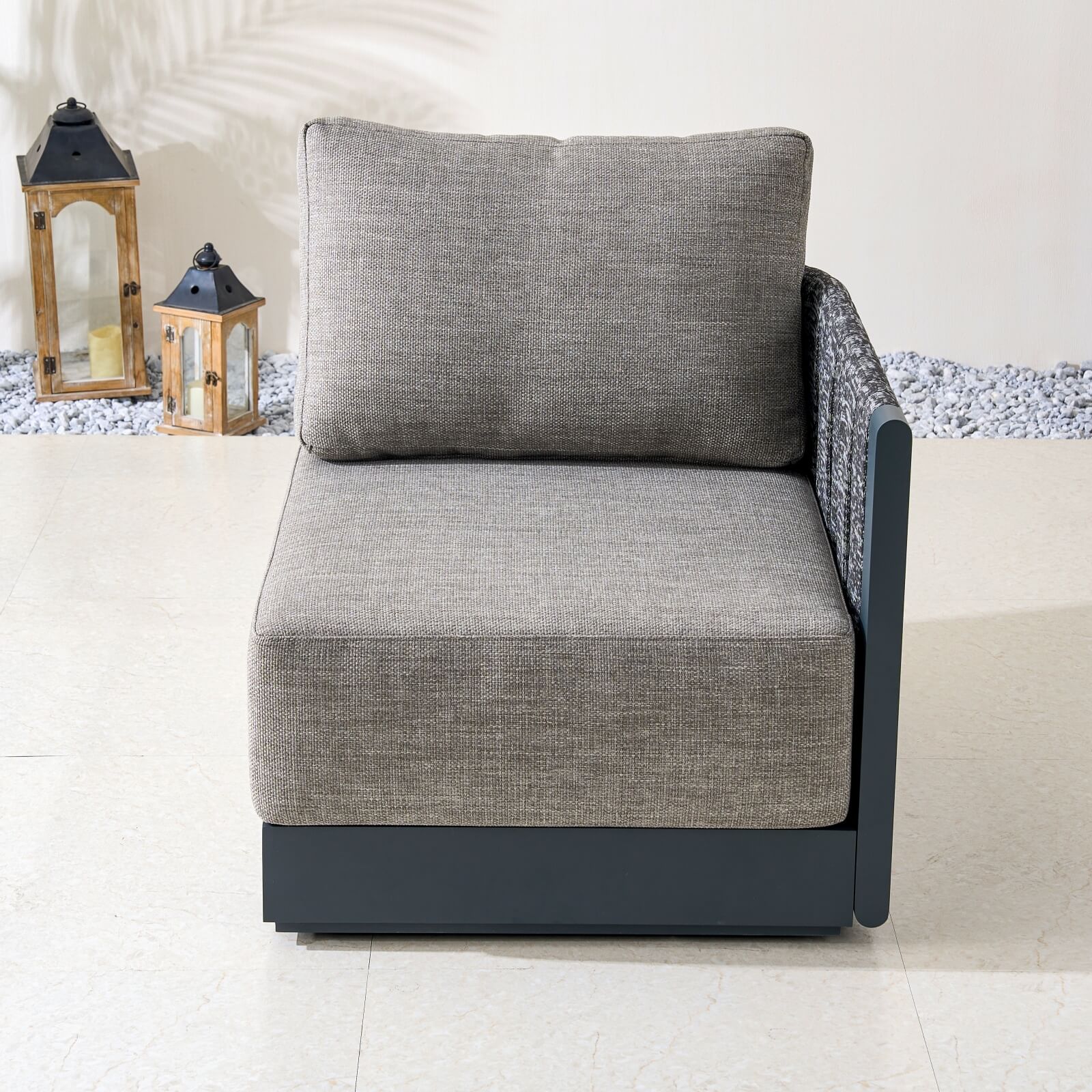 Numa - Style Calma Left & Right Arm Sofa (PJS - Calma - A2 - RLA - GR1 - YT) - Direct Wicker