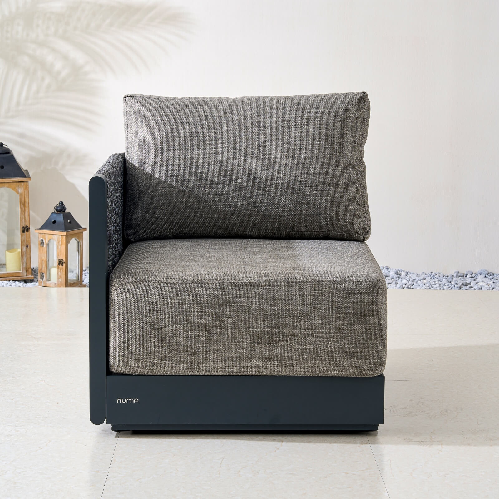 Numa - Style Calma Left & Right Arm Sofa (PJS - Calma - A2 - RLA - GR1 - YT) - Direct Wicker