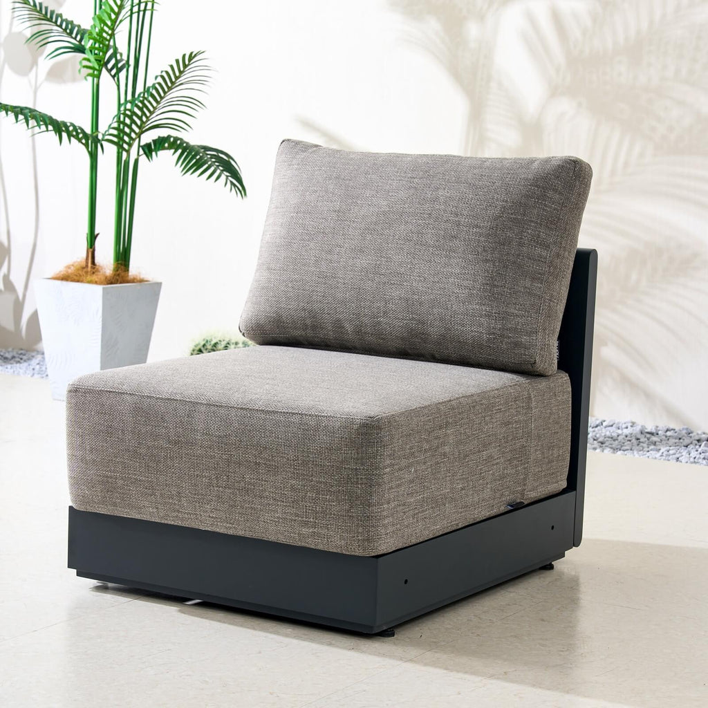 Numa - Style Calma Middle Sofa (PJS - Calma - A2 - MS - GR1 - YT) - Direct Wicker