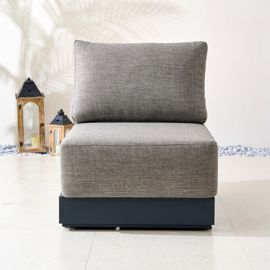 Numa - Style Calma Middle Sofa (PJS - Calma - A2 - MS - GR1 - YT) - Direct Wicker