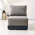 Numa - Style Calma Middle Sofa (PJS - Calma - A2 - MS - GR1 - YT) - Direct Wicker