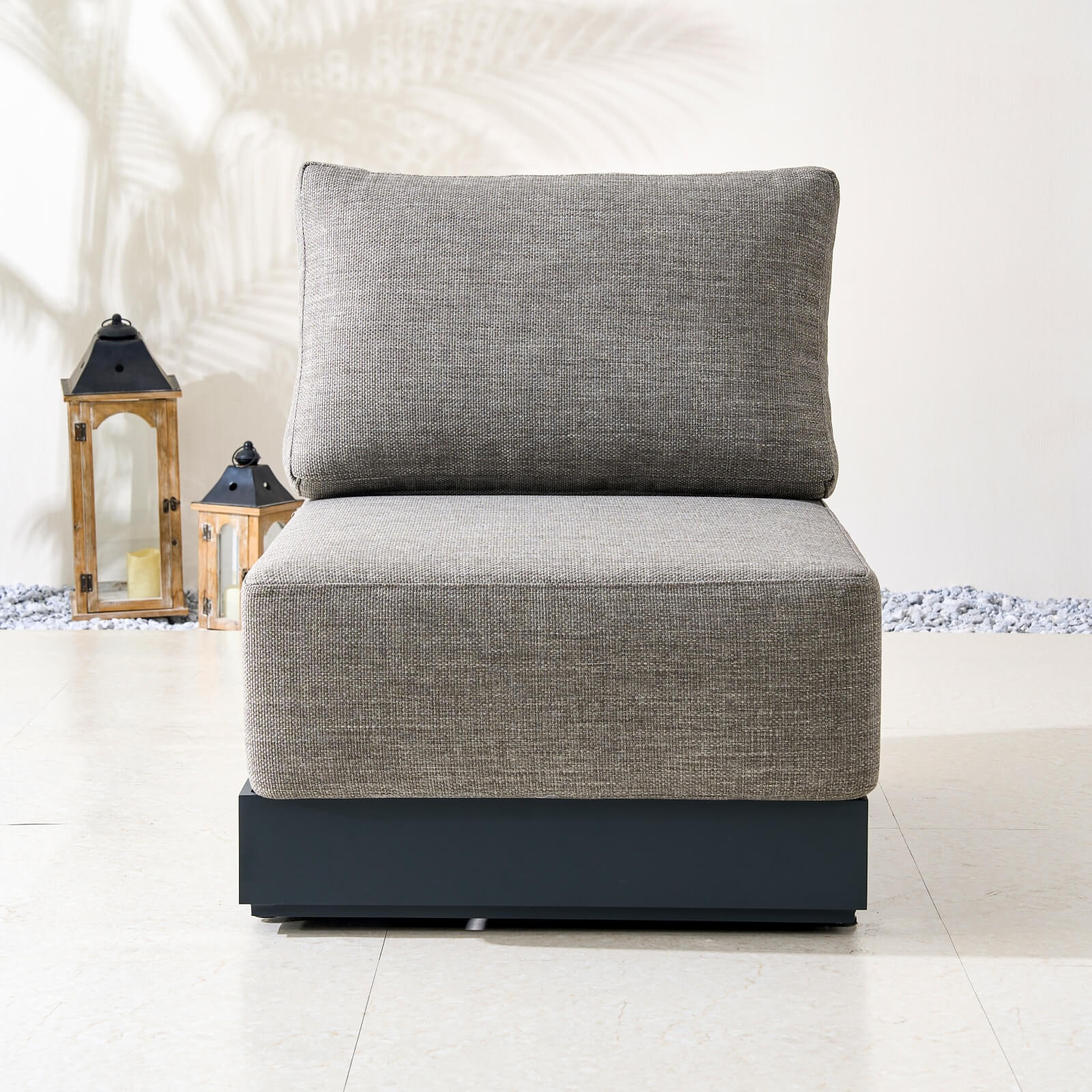 Numa - Style Calma Middle Sofa (PJS - Calma - A2 - MS - GR1 - YT) - Direct Wicker